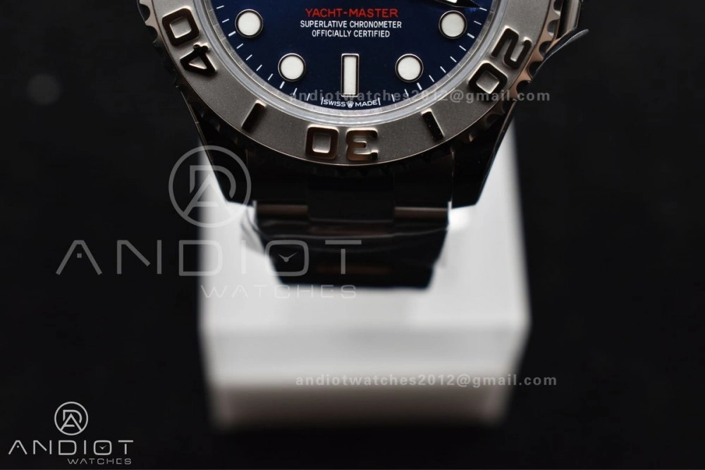 Yacht-Master 37mm 268622 CVSF 1:1 Best Edition Blue Dial 316L SS Case and Bracelet A2824