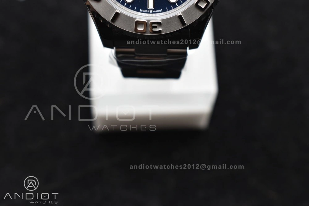 Yacht-Master 37mm 268622 CVSF 1:1 Best Edition Blue Dial 316L SS Case and Bracelet A2824