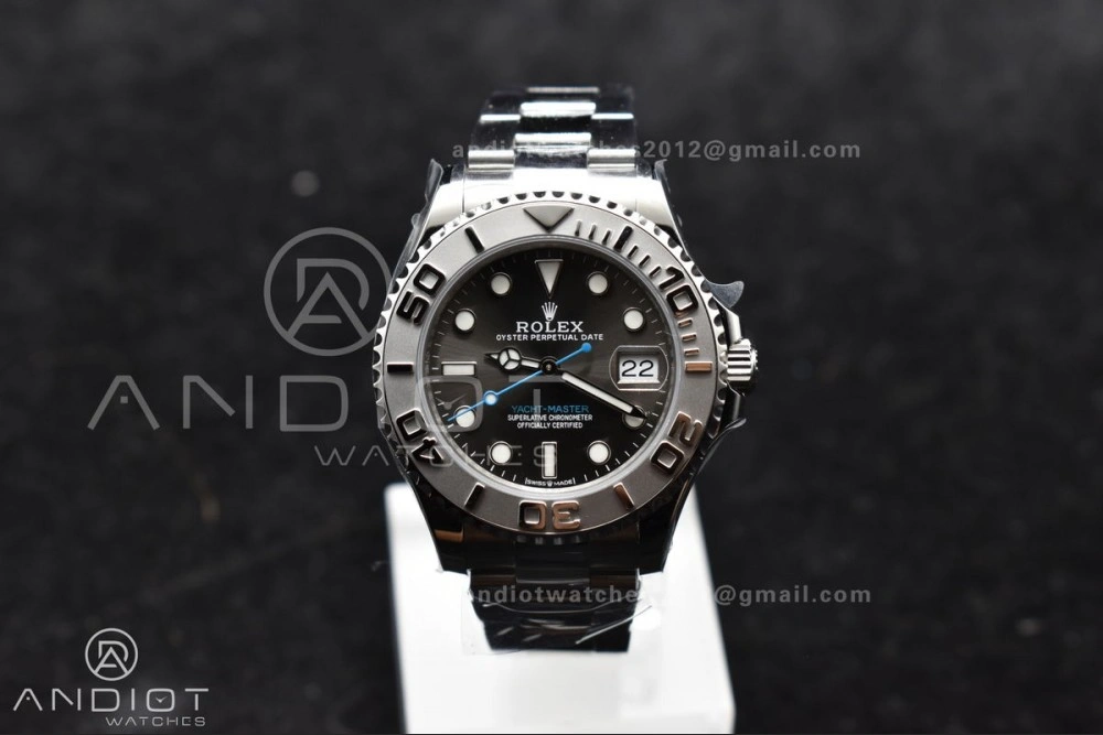 Yacht-Master 37mm 268622 CVSF 1:1 Best Edition Gray Dial 316L SS Case and Bracelet A2824