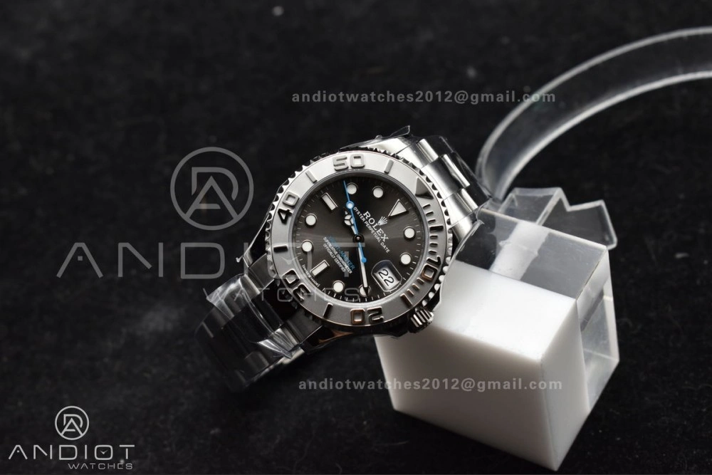 Yacht-Master 37mm 268622 CVSF 1:1 Best Edition Gray Dial 316L SS Case and Bracelet A2824