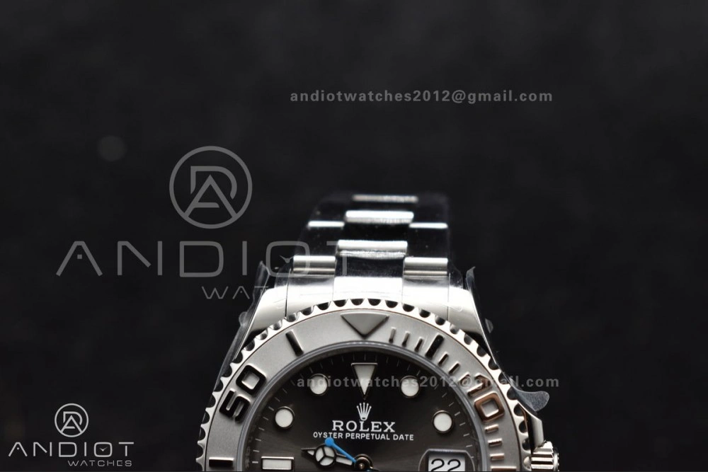 Yacht-Master 37mm 268622 CVSF 1:1 Best Edition Gray Dial 316L SS Case and Bracelet A2824
