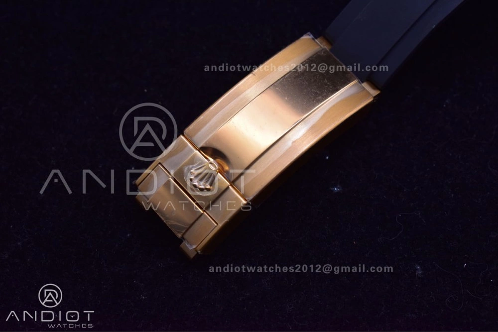 Yacht-Master 42mm 226658 VSF 1:1 Best Edition 3D Black Ceramic Bezel on Black Rubber Strap VS3235