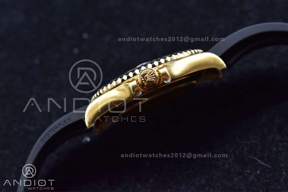 Yacht-Master 42mm 226658 VSF 1:1 Best Edition 3D Black Ceramic Bezel on Black Rubber Strap VS3235