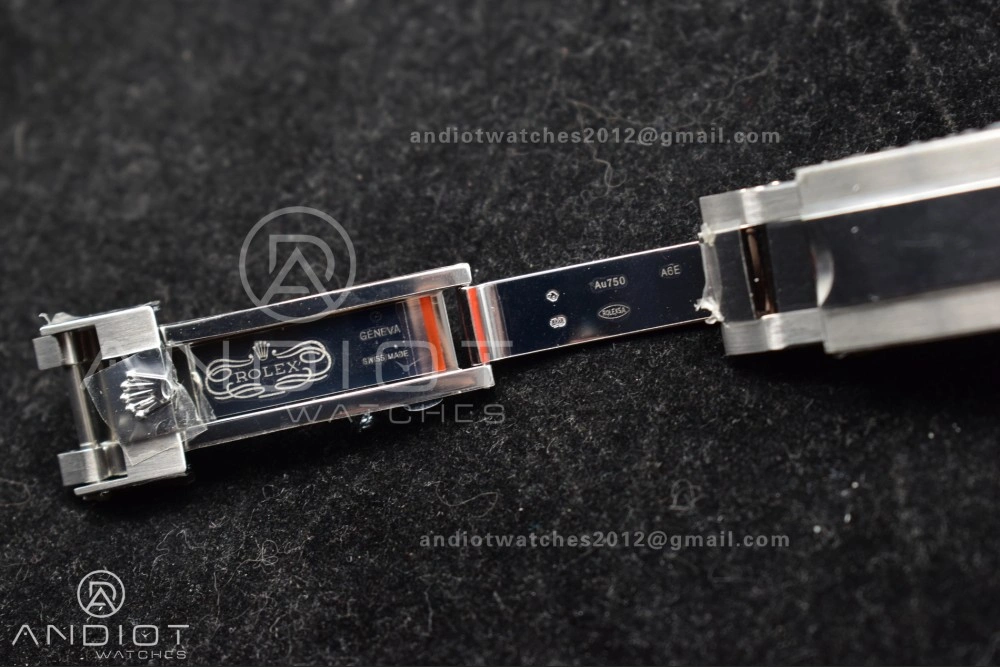 Yacht-Master 42mm 226659 Gold Factory 1:1 Best Edition Ceramic Bezel Falcon's Eye Dial on Oyster flex Strap VR3235 (Tungsten Heavy Version)