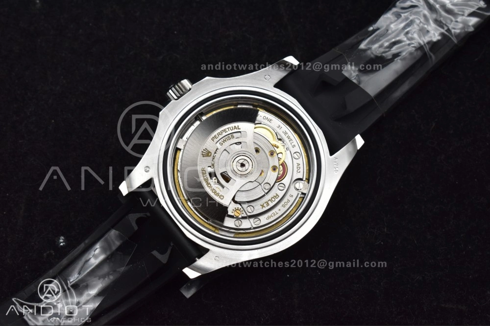 Yacht-Master 42mm 226659 Gold Factory 1:1 Best Edition Ceramic Bezel Falcon's Eye Dial on Oyster flex Strap VR3235 (Tungsten Heavy Version)