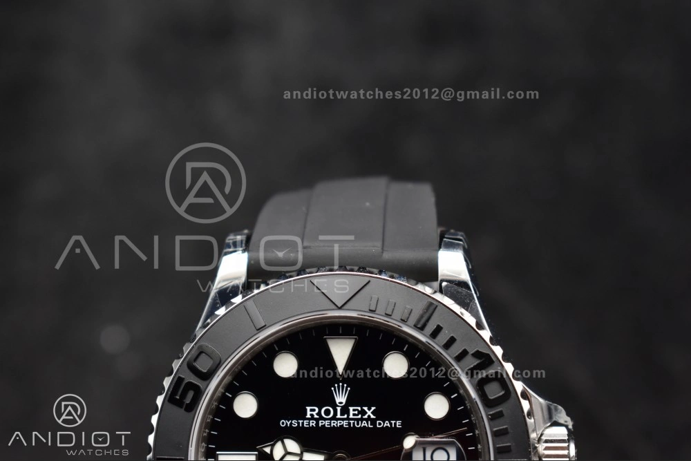 Yacht-Master 42mm 226659 VSF 1:1 Best Edition 3D Black Ceramic Bezel on Oyster flex Strap VS3235 V3 (Gain Weight)