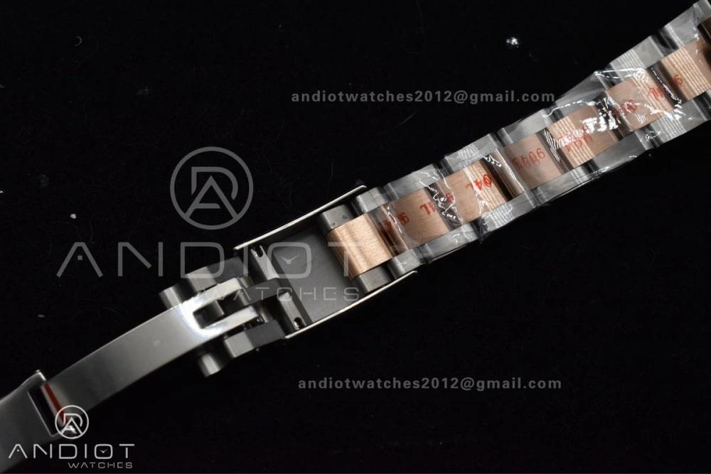 Yacht-Master RG 37mm 268621 CVSF 1:1 Best Edition Black Dial 316L SS Case and Bracelet A2824