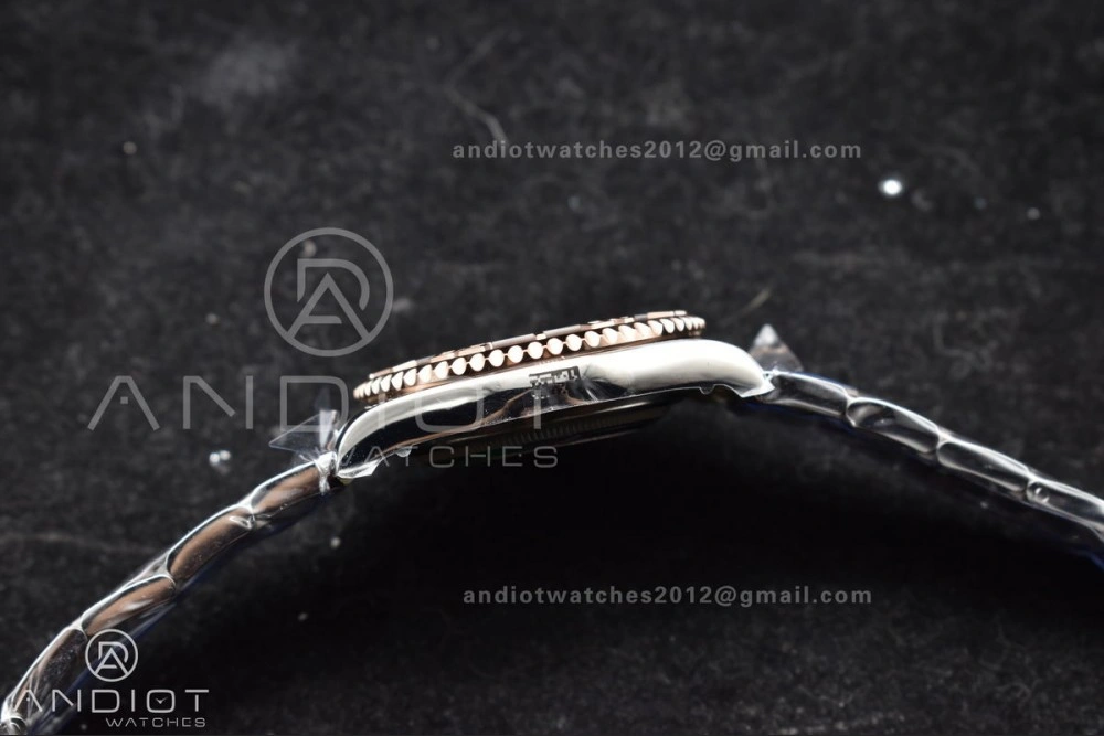 Yacht-Master RG 37mm 268621 CVSF 1:1 Best Edition Brown Dial 316L SS Case and Bracelet A2824