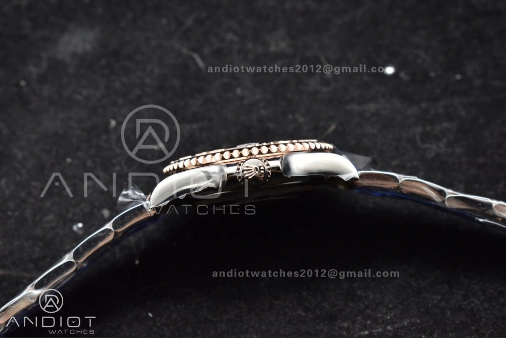 Yacht-Master RG 37mm 268621 CVSF 1:1 Best Edition Brown Dial 316L SS Case and Bracelet A2824