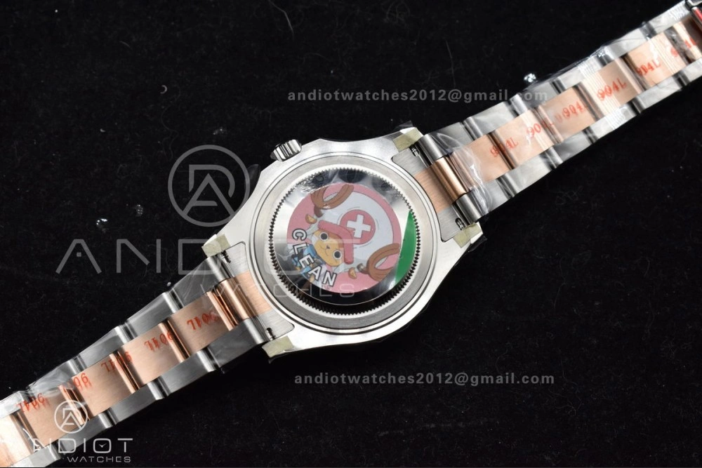 Yacht-Master RG 37mm 268621 CVSF 1:1 Best Edition Brown Dial 316L SS Case and Bracelet A2824