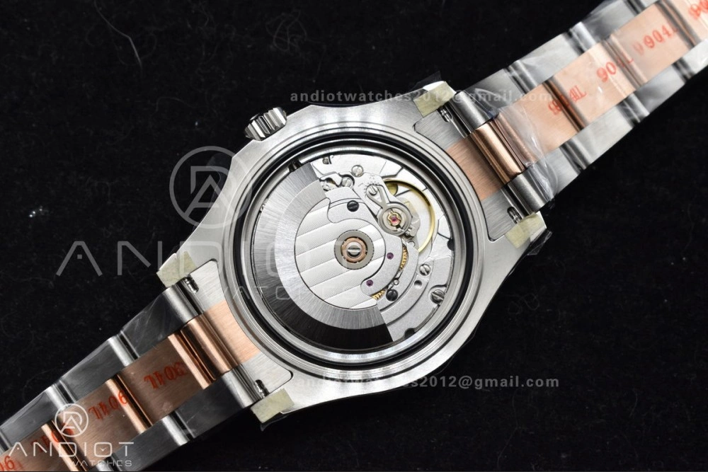 Yacht-Master RG 37mm 268621 CVSF 1:1 Best Edition Brown Dial 316L SS Case and Bracelet A2824