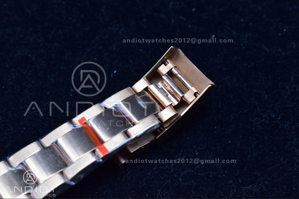 YachtMaster II 116685 RG Blue Ceramic GMF 1:1 Best Edition on RG Bracelet A7750