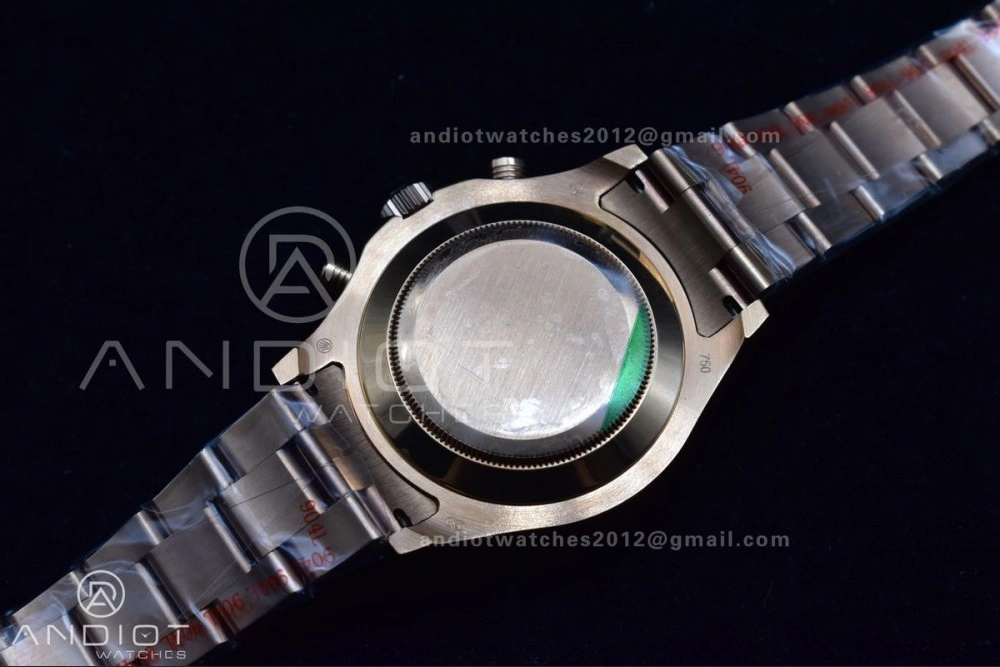 YachtMaster II 116685 RG Blue Ceramic GMF 1:1 Best Edition on RG Bracelet A7750