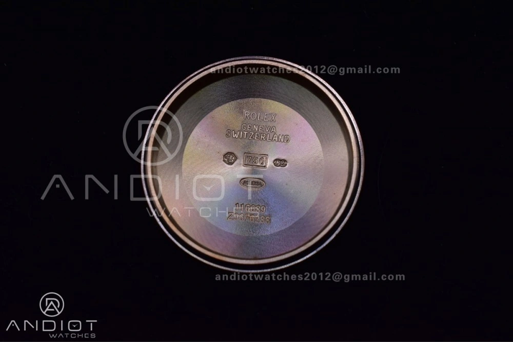 YachtMaster II 116685 RG Blue Ceramic GMF 1:1 Best Edition on RG Bracelet A7750