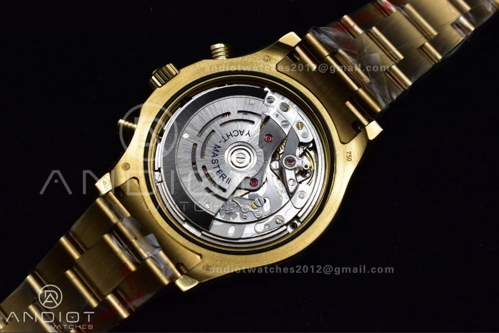 YachtMaster II 116688 YG KF 1:1 Best Edition White Dial on YG Bracelet A7750