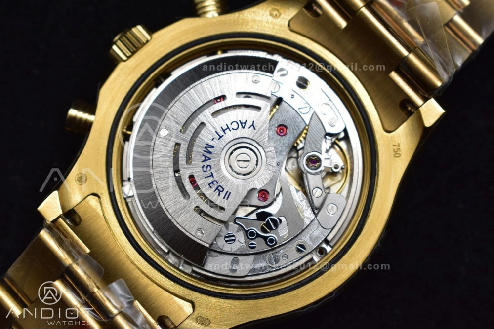 YachtMaster II 116688 YG KF 1:1 Best Edition White Dial on YG Bracelet A7750