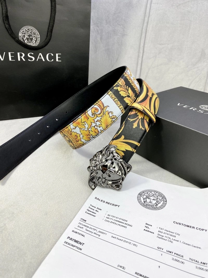 Faithkeybiz Versace Belts