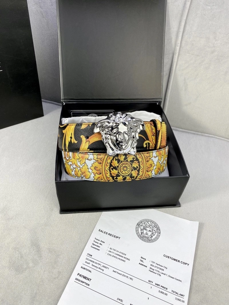 Faithkeybiz Versace Belts