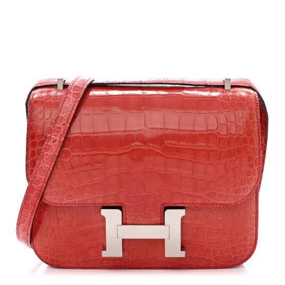 The Best Features of HERMES Shiny Alligator Constance 18 Bougainvillea That Will Blow Your Mind