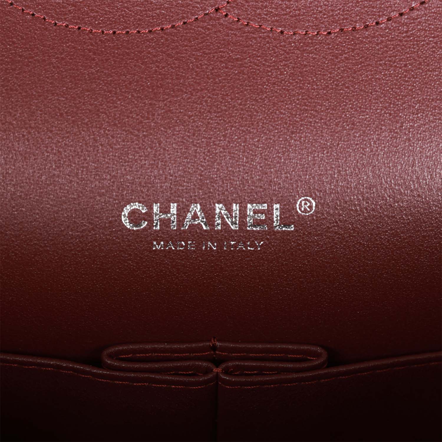 Chanel Maxi Classic Double Flap Bag Black Quilted Caviar Silver Hardware - Image 8