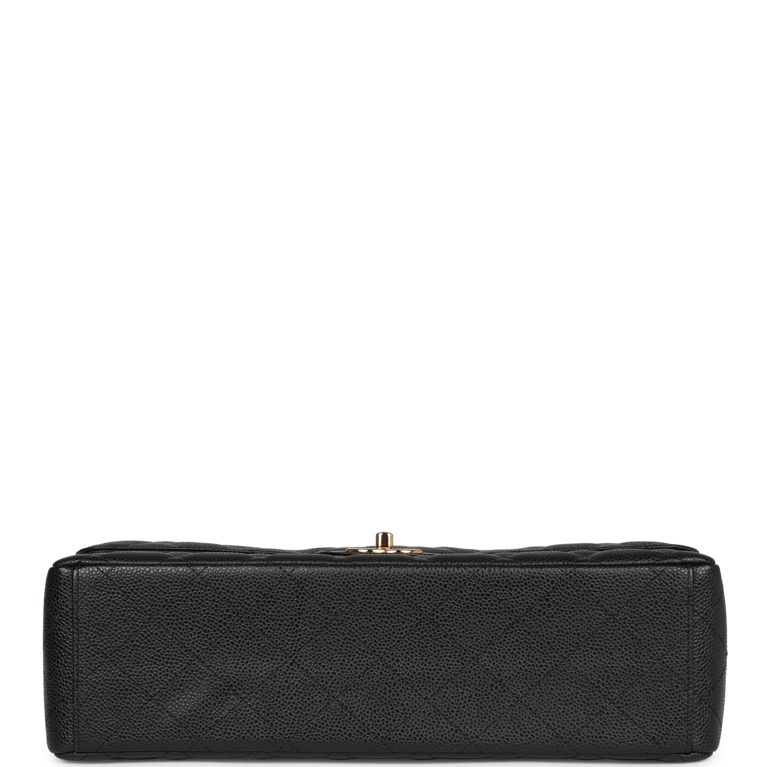Chanel Maxi Classic Double Flap Black Caviar Gold Hardware - Image 6