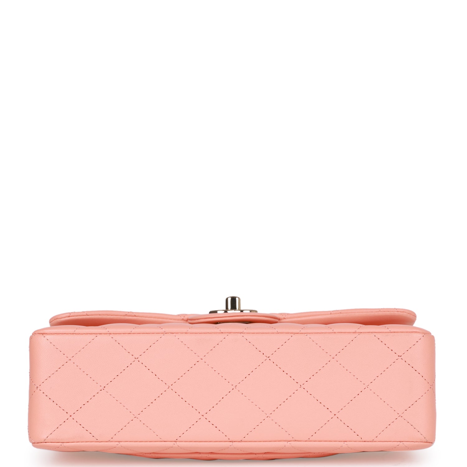 Chanel Small Classic Double Flap Pink Lambskin Light Gold Hardware - Image 6