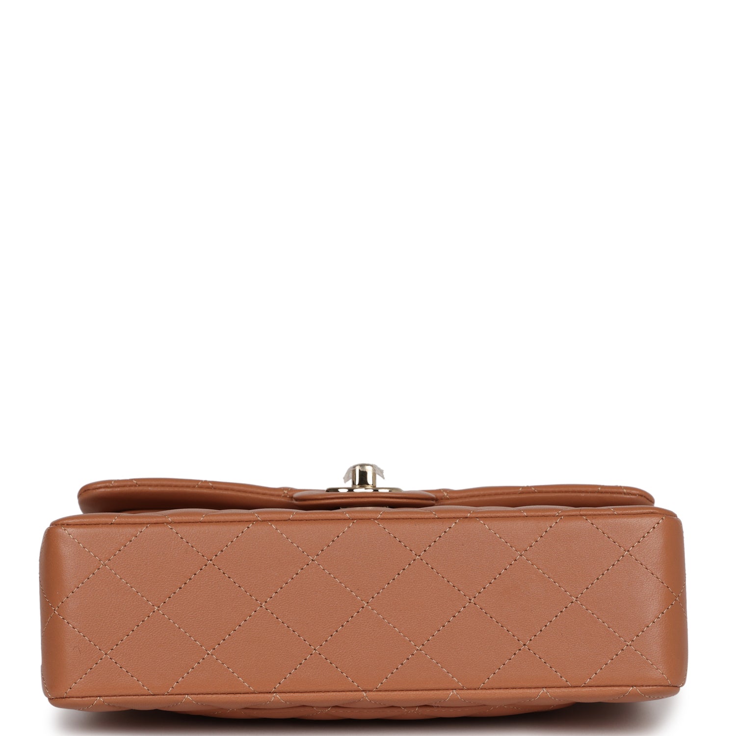 Chanel Small Classic Double Flap Caramel Lambskin Gold Hardware - Image 6