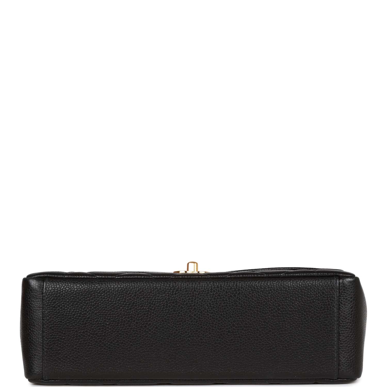 Vintage Chanel Medium Diana Flap Bag Black Caviar Gold Hardware - Image 6