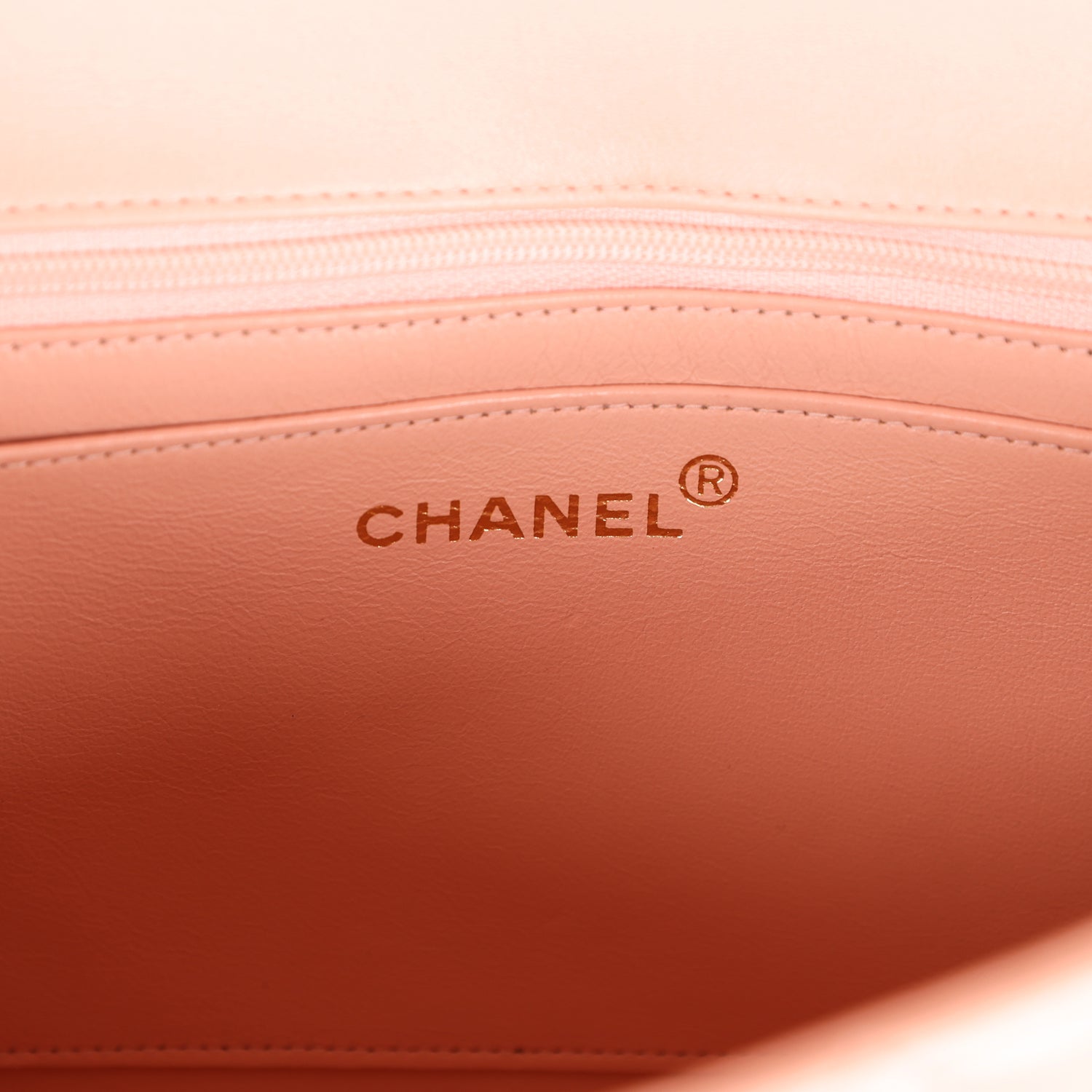 Vintage Chanel Kelly Parent and Child Flap Bag Set Pink Lambskin Gold Hardware - Image 13