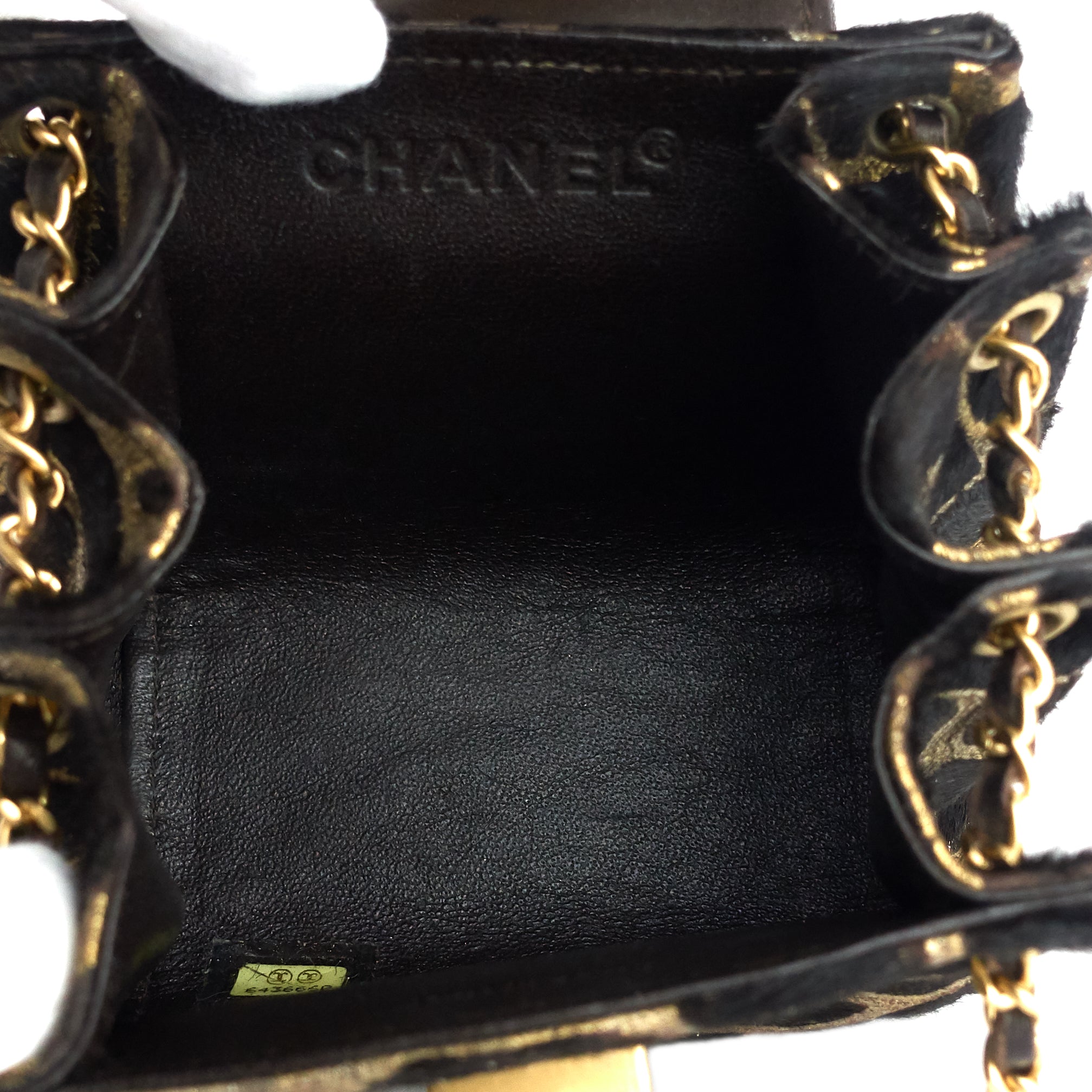 2.55 Mini Pony Hair Animal-Print Flap Bag - Image 6