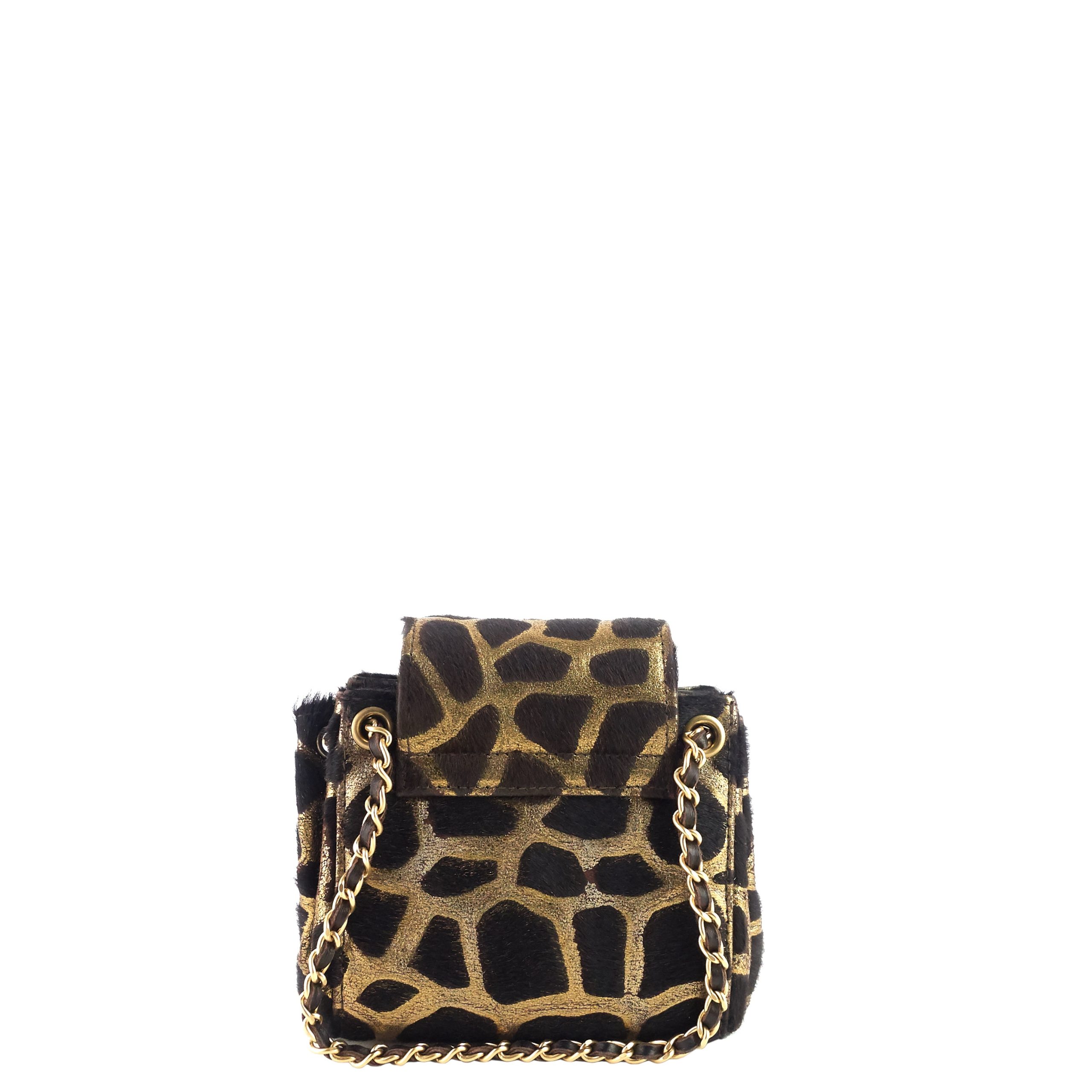 2.55 Mini Pony Hair Animal-Print Flap Bag - Image 2