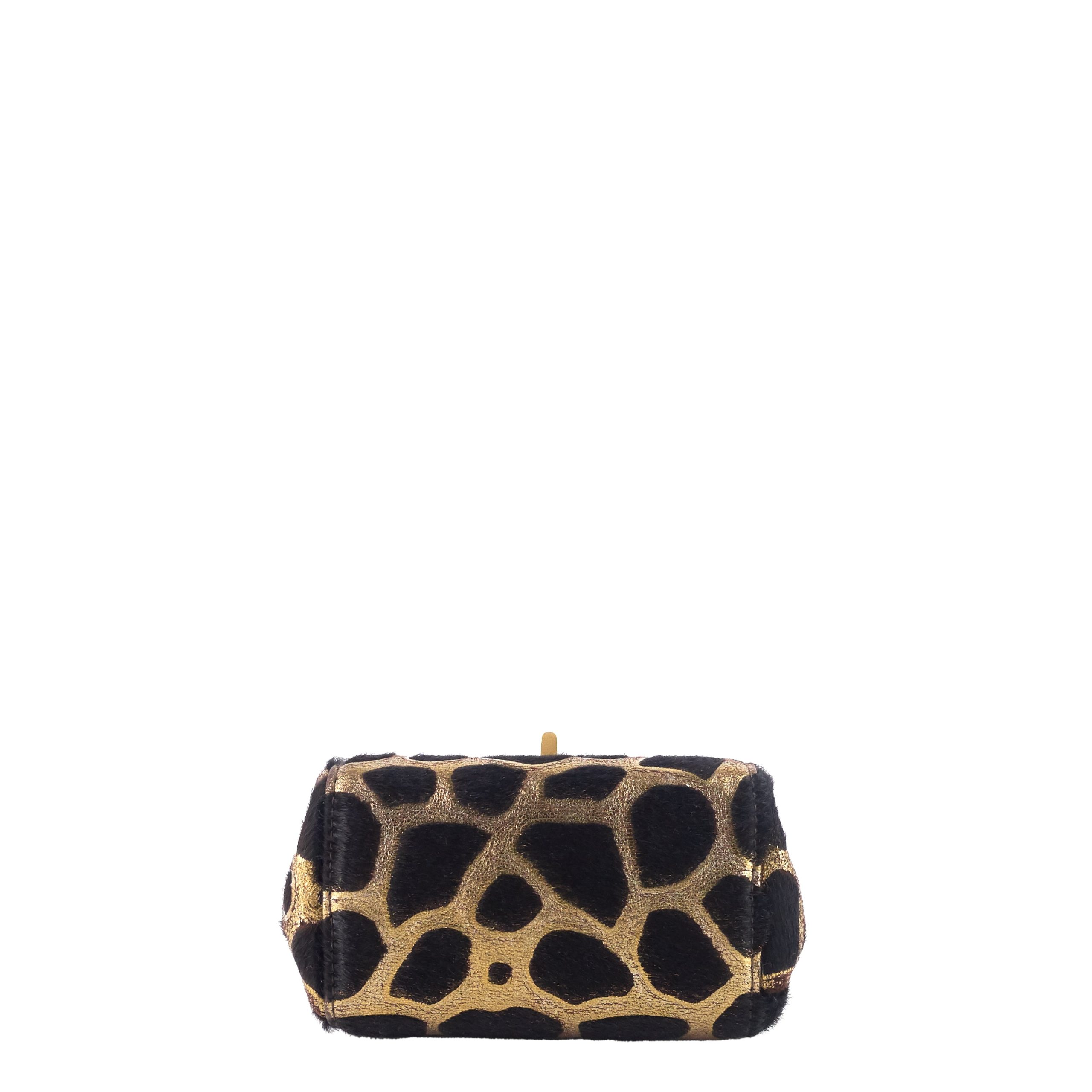 2.55 Mini Pony Hair Animal-Print Flap Bag - Image 3