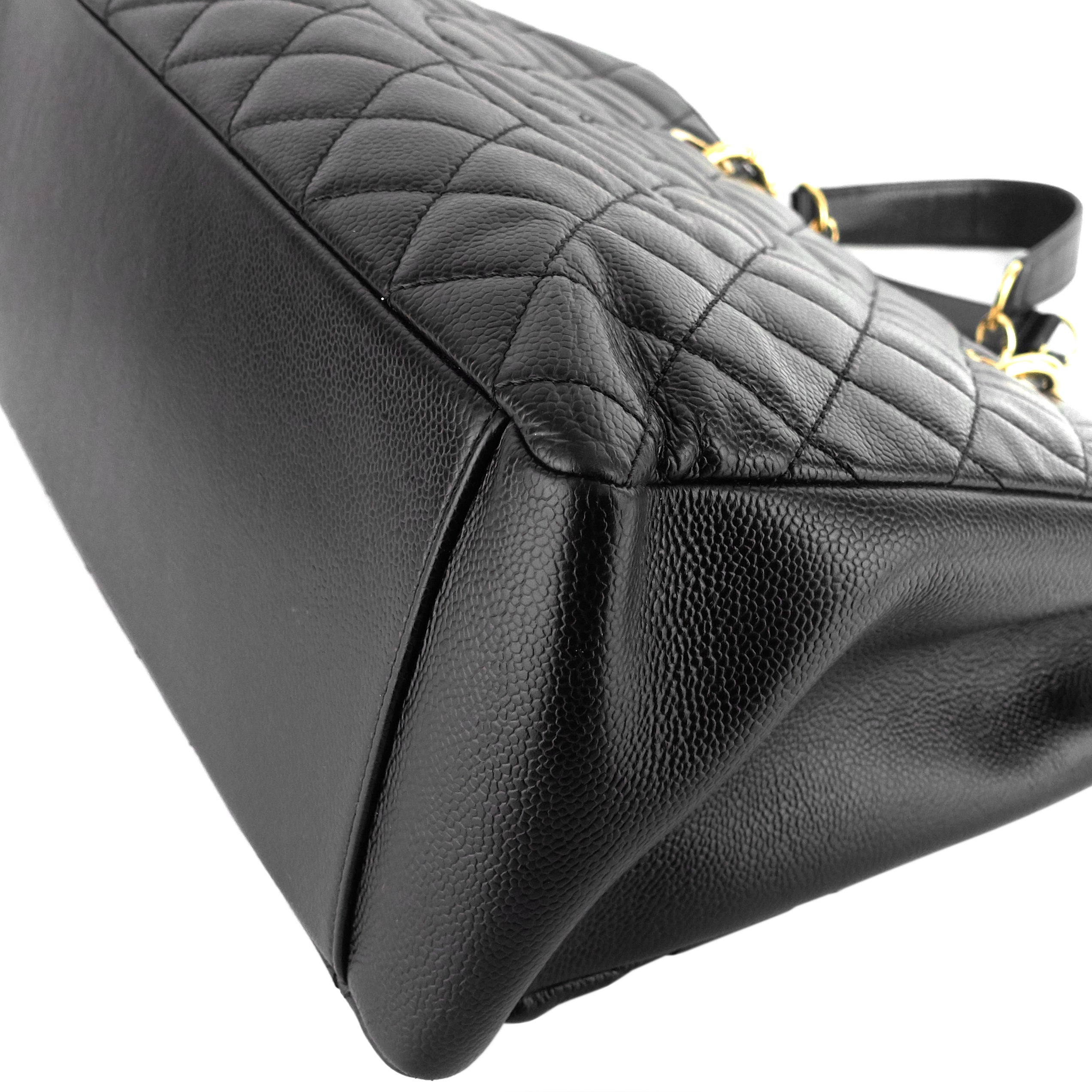 Grand Shopping Tote GST Large Caviar Leather Bag - Image 5