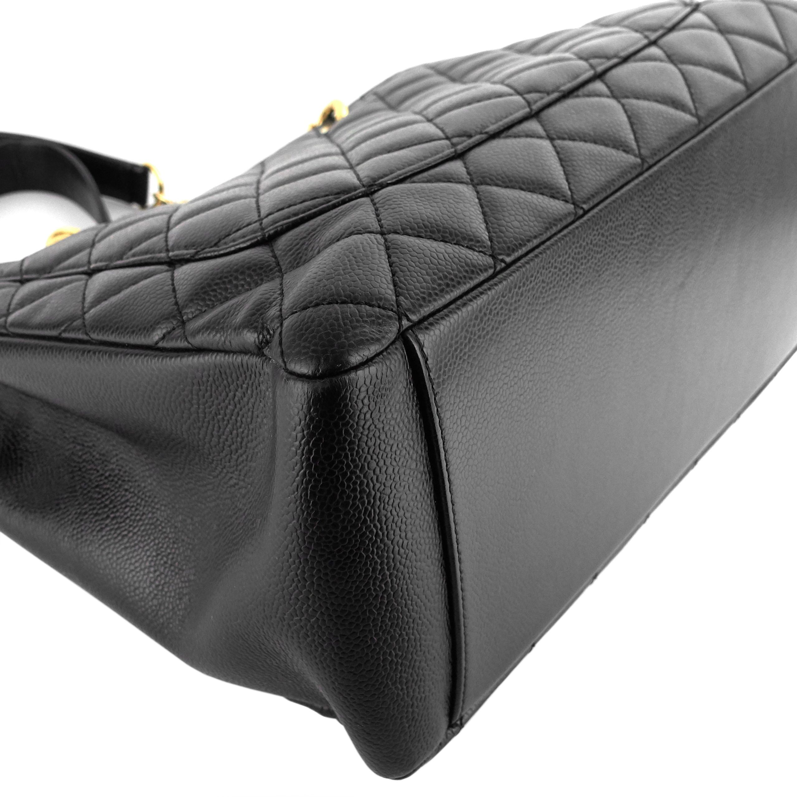 Grand Shopping Tote GST Large Caviar Leather Bag - Image 6