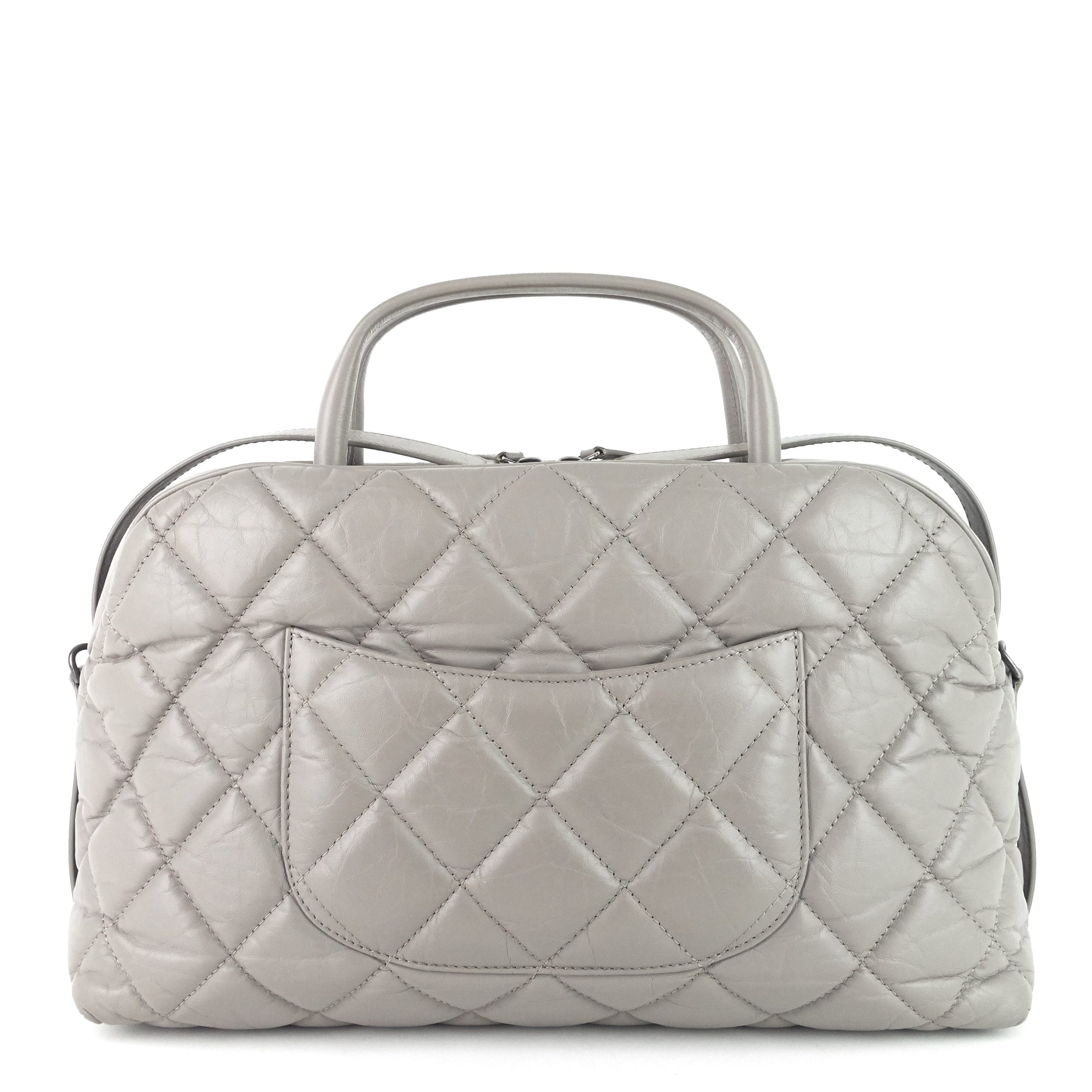 Aged Calfskin Small Bowling Bag - Image 2