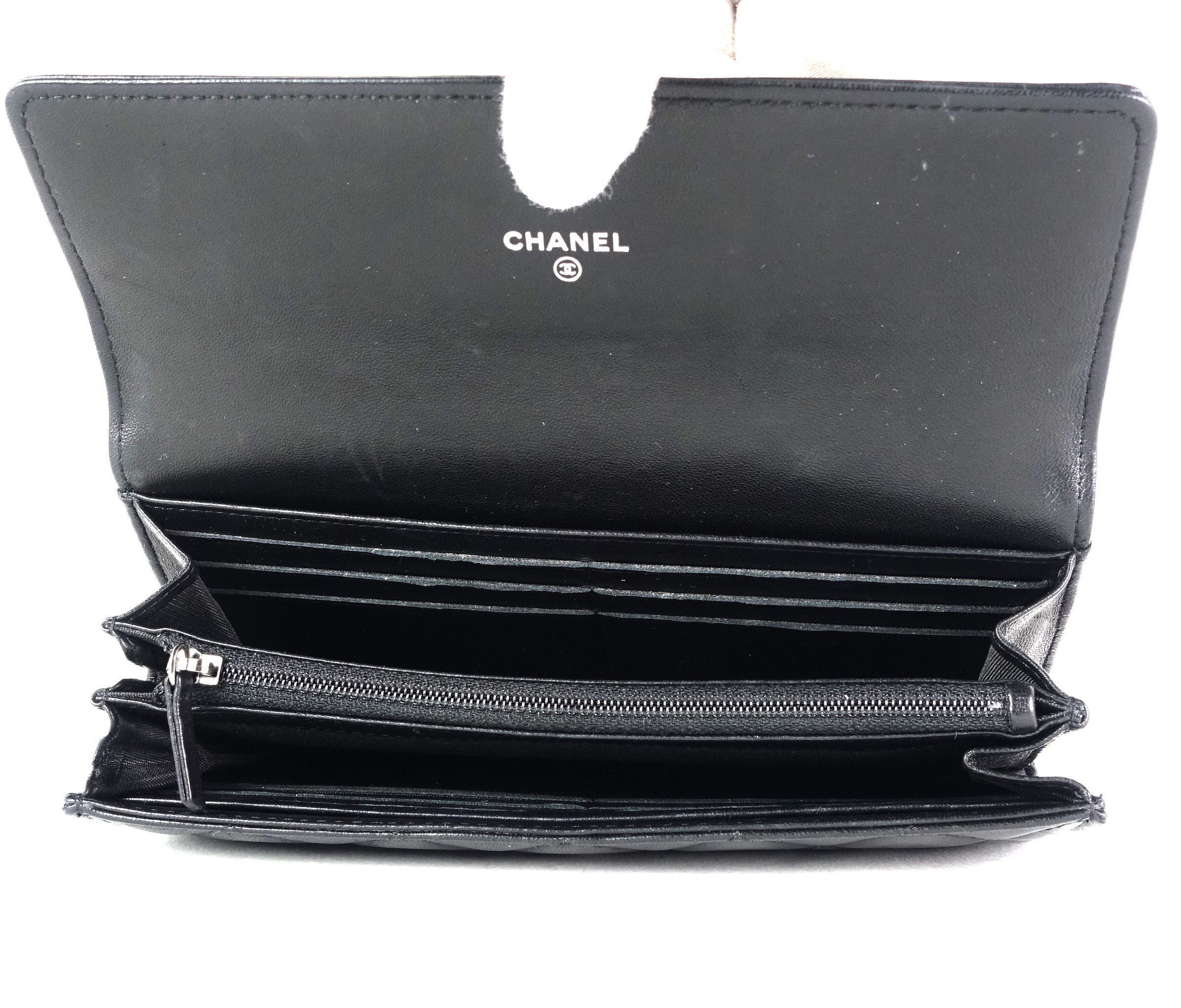 Boy Flap Lambskin Leather Wallet - Image 5