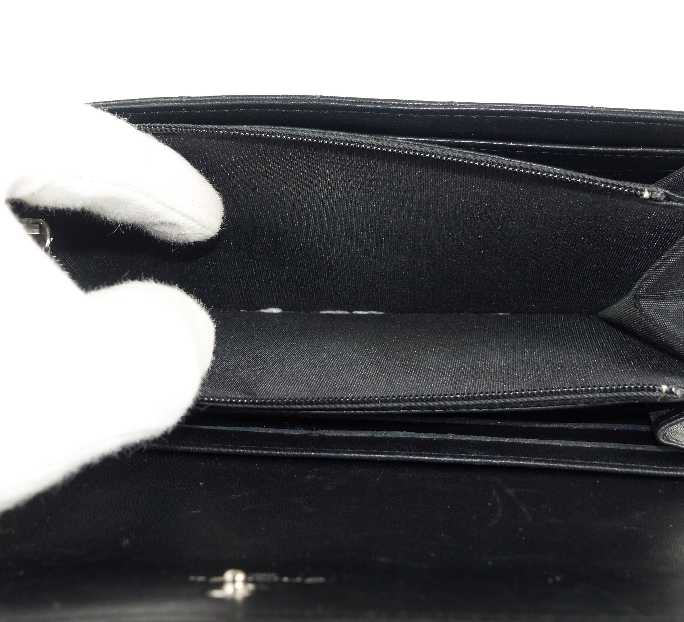 Boy Flap Lambskin Leather Wallet - Image 8