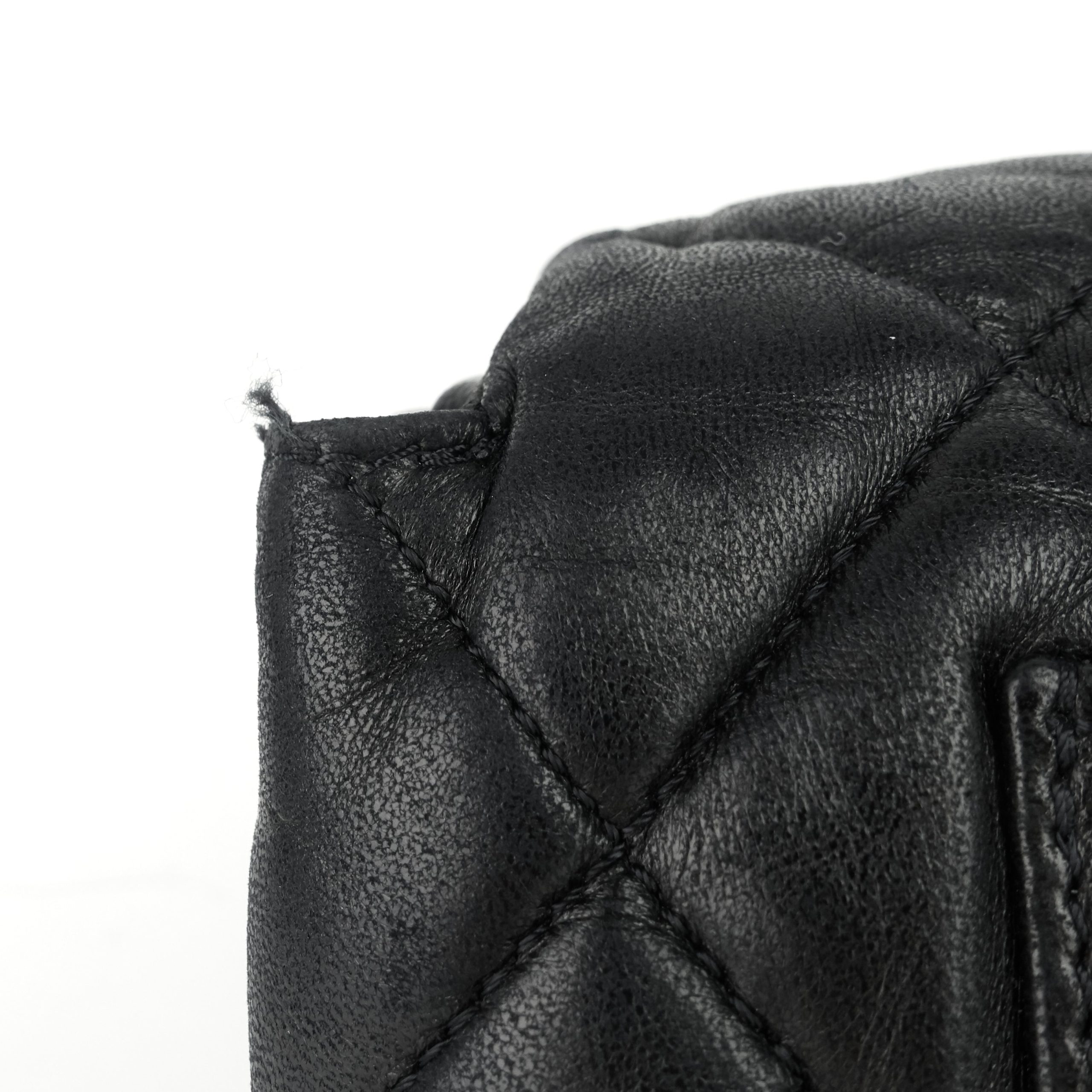 Accordion Lambskin Flap Bag - Image 6