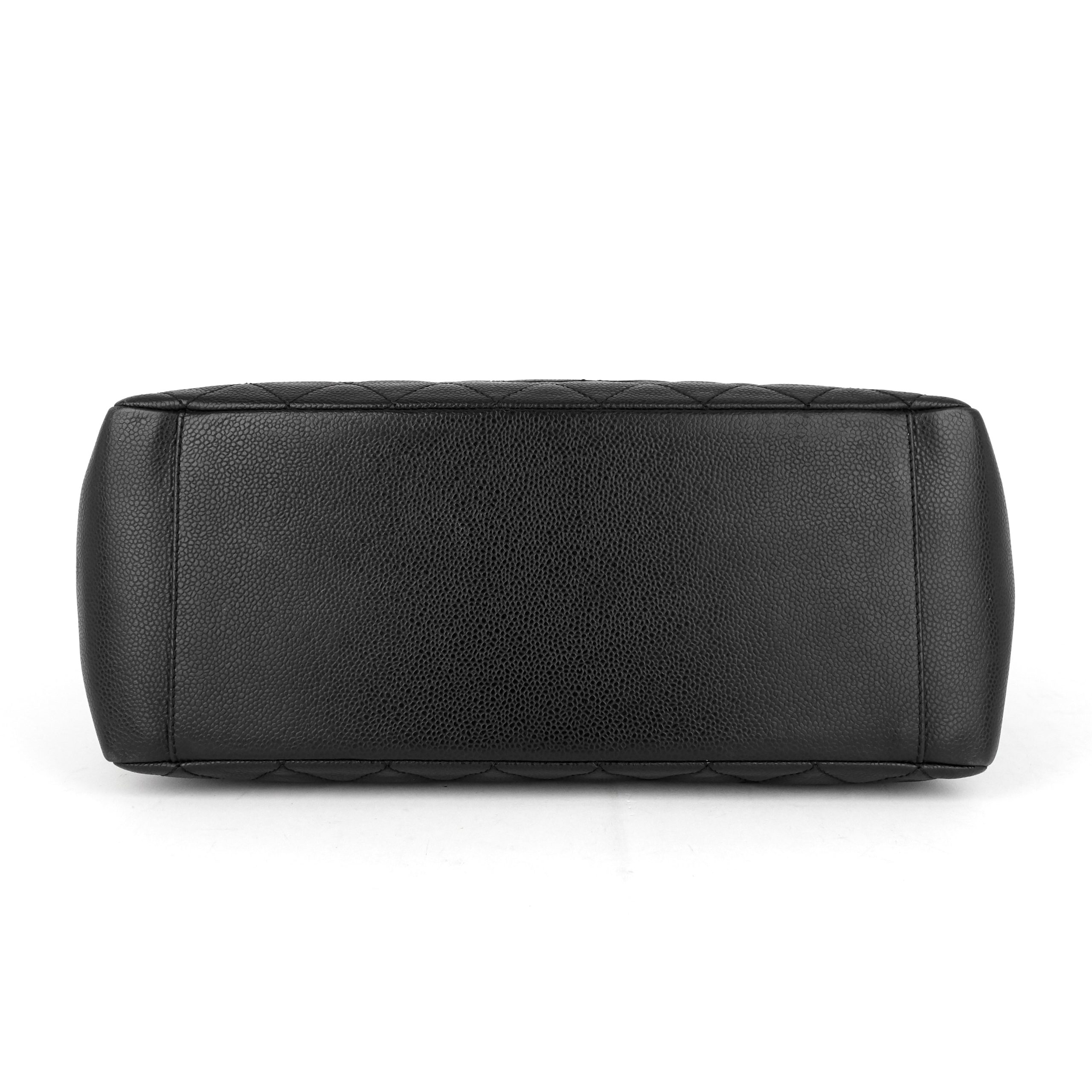 Grand Shopping Tote Caviar Leather Bag - Image 6
