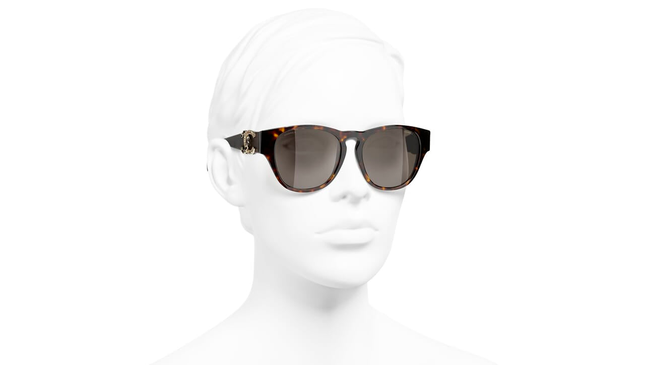 Chanel 5455QB C714/3 Sunglasses - Image 6