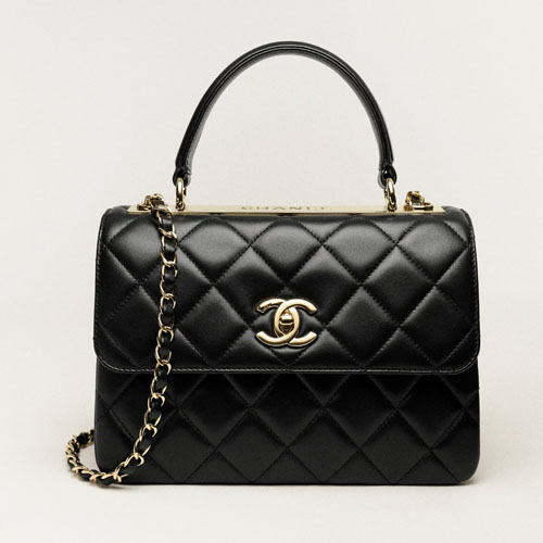 FLAP BAG WITH TOP HANDLE-1