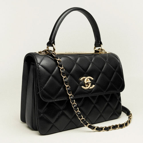 FLAP BAG WITH TOP HANDLE-2