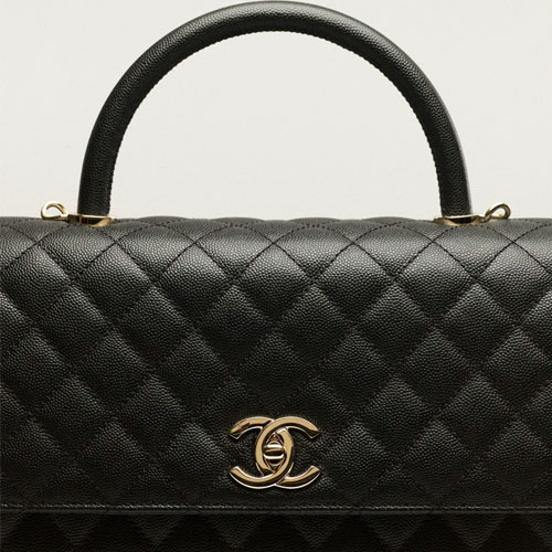 MAXI FLAP BAG WITH TOP HANDLE-5