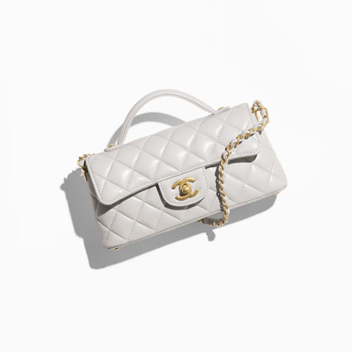 MINI FLAP BAG WITH TOP HANDLE-1