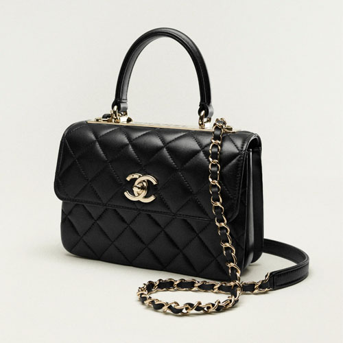 MINI FLAP BAG WITH TOP HANDLE-3
