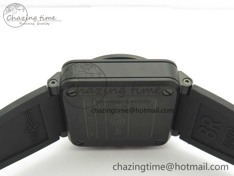 MIROTIME BR 03-94 Chrono PVD Brown Dial Black Markers on Black Rubber Strap A7750 (Free Nylon Strap) SoftTouch 4867