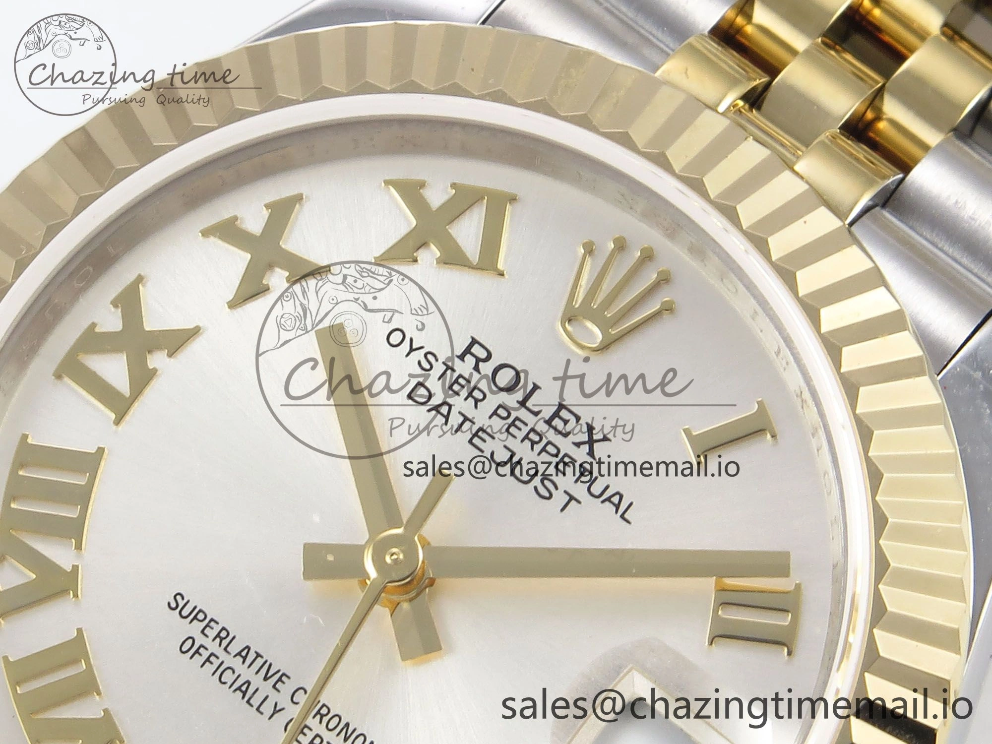 MIROTIME Upgraded DateJust 31 278273 SS YG GMF 1:1 Best Edition 904L Steel Silver Roman Dial on Jubilee Bracelet A 1155