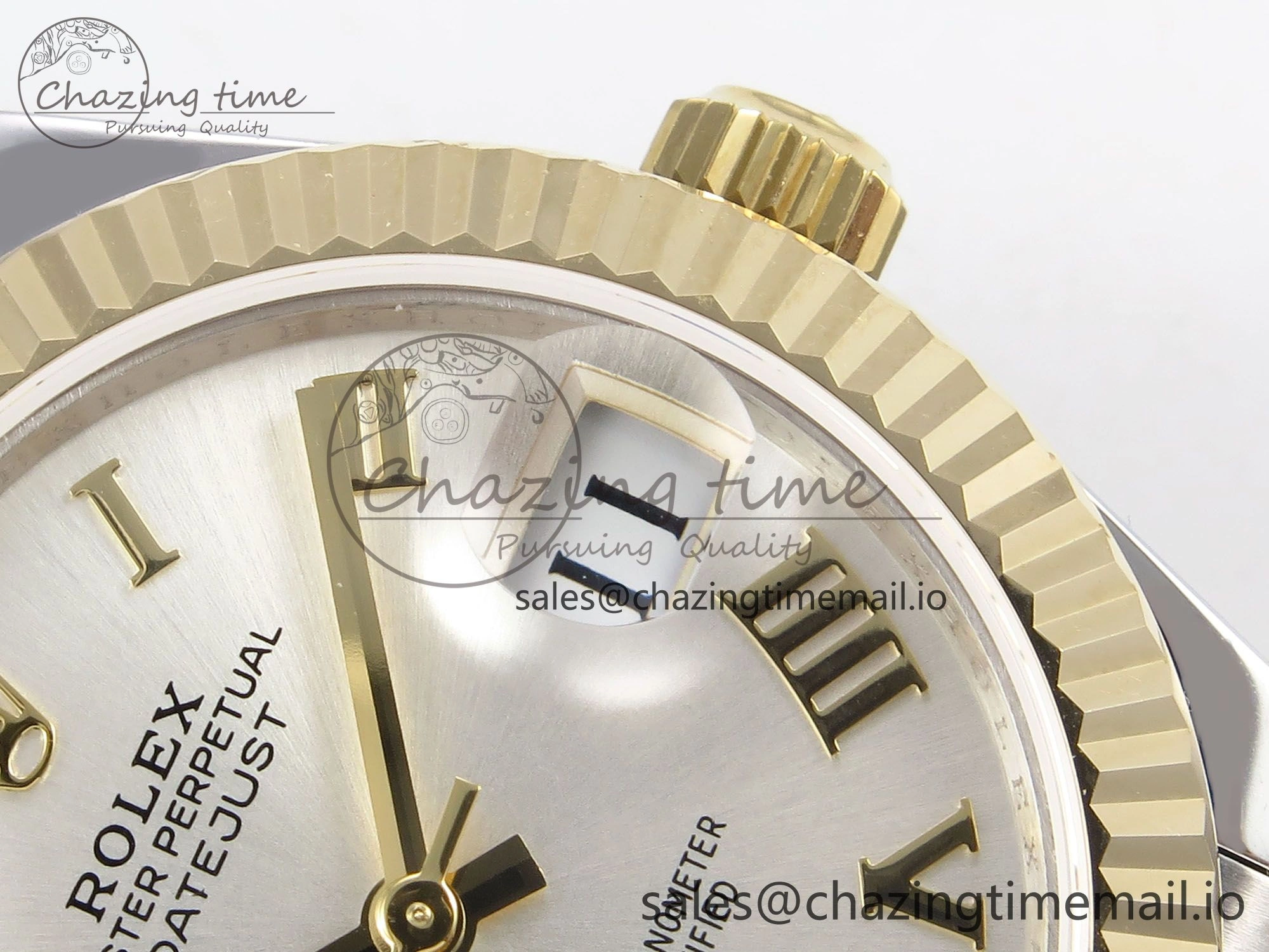 MIROTIME Upgraded DateJust 31 278273 SS YG GMF 1:1 Best Edition 904L Steel Silver Roman Dial on Jubilee Bracelet A 1155