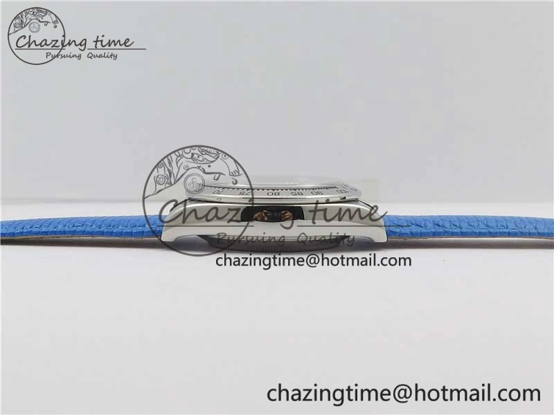 MIROTIME Unique Daytona 116519 OXF Best Edition Blue Dial on Blue Leather Strap A 10509
