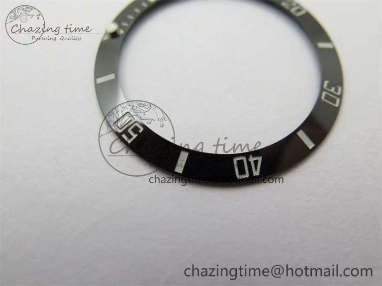 MIROTIME Stretchable Rolex Submariner Black Ceramic Bezel MIF (Only Ceramic Plate) 4807